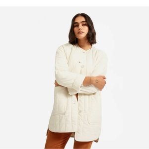 Everlane cotton quilted jacket